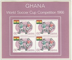 GHANA Imperforated Block Mint Without Hinge - 1966 – Engeland