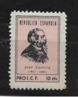 LOTE 2112   ///    SELLO  PRO ICF   JOSE ZORRILLA - Republican Issues