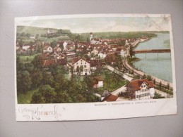 A351.  CPA. SUISSE. St. Gall. Gruss Aus Rheineck.  Beau Plan . Ecrite & Voyagée 1901 - Rheineck