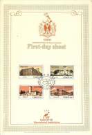 1983  Educational Institutions   Completee Set On Single  First Day Sheet - Ciskei