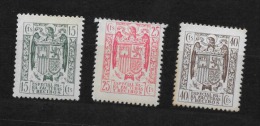 LOTE 1891 C   ///  ESPAÑA - ESPECIAL FACTURAS Y RECIBOS  ** MNH - Fiscales