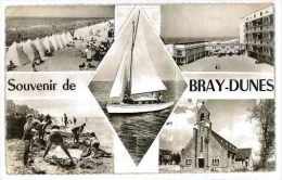 CPSM 59 BRAY-DUNES MULTIVUE - Bray-Dunes