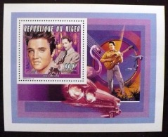 NIGER Elvis Presley,  Musique. BF Emis En 1996. ** MNH (2) - Elvis Presley