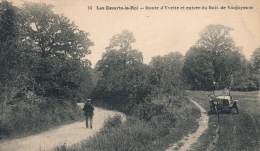 ( CPA 78 )  LES-ESSARTS-LE-ROI  /  Route D' Yvette Et Entrée Du Bois De Vaujoyeuse - - Les Essarts Le Roi