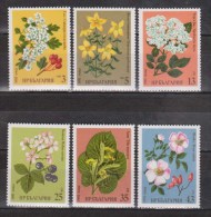 BULGARIA 1981 FLORA Flowers MEDICINE PLANTS - Fine Set MNH - Plantes Médicinales