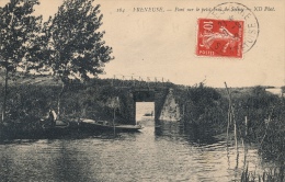 ( CPA 78 )  FRENEUSE  /  Pont Sur Le Petit Bras De Seine  - - Freneuse