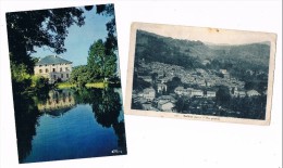 TULLINS . 38 . Mairie Coté Parc + Vue Générale 1938 . - Tullins