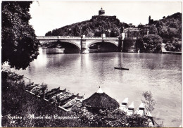 CARTOLINA    TORINO - LUNGO PO E MONTE DEI CAPPUCCINI     VIAGGIATA 1971 - Fiume Po