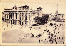 CARTOLINA   TORINO - PIAZZA CASTELLO - PALAZZO MADAMA    NON VIAGGIATA - Palazzo Madama