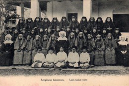 LAOS  ( ASIE - Indochine - Viet-Nam -CHINE)  : Religieuse Laosienne. Laos Native Nuns - Laos