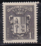 Andorre 1937-1943 N°Y.T. :  47 ** - Unused Stamps