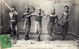 LAOS   (ASIE - TONKIN  - Indochine - Viet-Nam)  :   La Paniomine Laosienne Nang Méo (2° Figure) - Laos