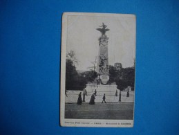 PARIS  -  75  -  Monument De Gambetta - Statue