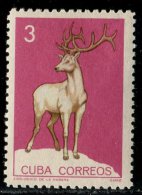 (cl.11 - P.51) Cuba  ** N° 770 (ref. Michel Au Dos) - Le  Cerf  - - Unused Stamps