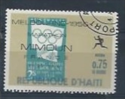 HAITI : Y&T (o) N° 411  " Marathon Mimoun " - Sommer 1956: Melbourne