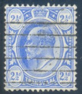 Transvaal 1909. 2½d Bright Blue (wmk.MCA). SACC 282, SG 276. - Transvaal (1870-1909)