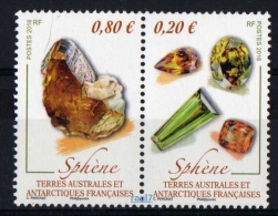 T.A.A.F. // F.S.A.T. 2016 - Mineraux - 2 Val Neufs // Mnh - Nuovi