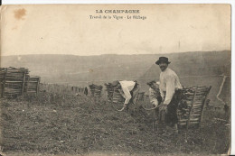 Belle Carte - En Champagne - Travail De La Vigne - Le Bêchage - - Champagne - Ardenne