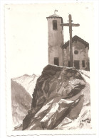 Savoie - 73 - Aquarelle Photo De Pignal  1939 Chapelle St Michel Env  De Val D´isère - Val D'Isere