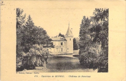 Environs De Ruffec. - Château De Domézac. ( Carte Circulée En 1940?) - Ruffec