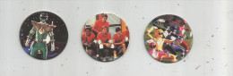 E-T-I , POG , POWER RANGERS , N° 10/32/67 , LOT DE 3 POGS , Frais Fr: 1.30€ - Sonstige & Ohne Zuordnung