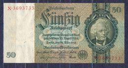 Germany - 1933 -50 Mark....X/X.. ..P182a,  R175a,..XF - 50 Reichsmark