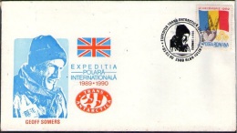 Geoff Somers Trans-Antarctic Expedition 1989 - 1990 Alba Iulia 1990 - Polarforscher & Promis