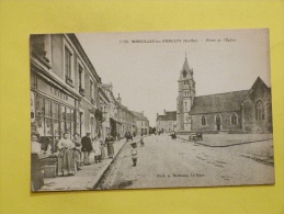 MAROLLES LES BRUANTS     PLACE DE L'EGLISE - Marolles-les-Braults