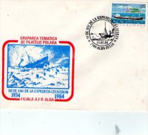 Tcheliushkin Arctic Expedition 50 Years  -  Alba Iulia  1984 - Polarforscher & Promis