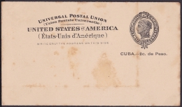 1899-EP-120. CUBA. US OCCUPATION. 1899. Ed.40. POSTAL STATIONERY. - Covers & Documents