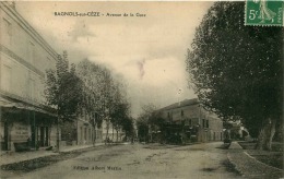 30  BAGNOLS  SUR  CEZE   AVENUE DE LA GARE - Bagnols-sur-Cèze