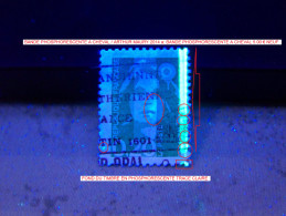 * 1990 N° 2618  A CHEVAL 1 BARRE DROITE   PHOSPHORESCENTE 0.20 C MARIANNE DE BRIAT  OBLITÉRÉ - Used Stamps