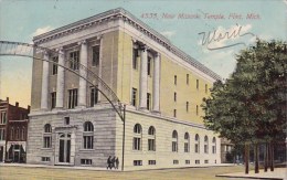 New Masonic Temple Flint Michigan 1911 - Flint