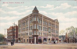 Masonic Temple Nashua New Hampshire 1909 - Nashua