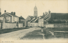 77 LE CHATELET EN BRIE / Route De Saveteux / - Le Chatelet En Brie