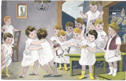 FANTAISIE - ENFANTS - Circulé En 1907  -  TBE - Baby's