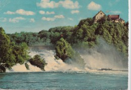 Switzerland, Suisse, Rhinefalls And The Laufen Castle, 1968 Used Postcard [16221] - Sonstige & Ohne Zuordnung