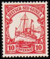 1901. DEUTSCH-NEU-GUINEA 10 Pf. Kaiserjacht SMS Hohenzollern.  (Michel: 9) - JF190837 - Sonstige & Ohne Zuordnung