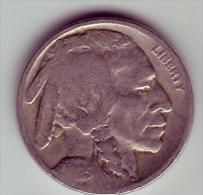 - USA - Etats Unis - Five Cents Buffalo 1925. - 1913-1938: Buffalo