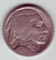 - USA - Etats Unis - Five Cents Buffalo 1927. - 1913-1938: Buffalo