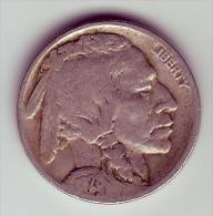 - USA - Etats Unis - Five Cents Buffalo 1928. - 1913-1938: Buffalo