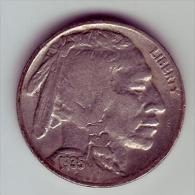 - USA - Etats Unis - Five Cents Buffalo 1935 S. - 1913-1938: Buffalo