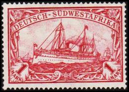 1906 - 1919. DEUTSCH-SÜDWESTAFRIKA 1 MARK Kaiserjacht SMS Hohenzollern.  (Michel: 29B) - JF190916 - Sonstige & Ohne Zuordnung