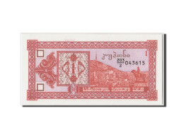 Billet, Géorgie, 1 (Laris), Undated (1993), Undated, KM:33, NEUF - Georgien