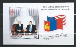 Mongolia 2006.Mi - 3604.Bl: 364.State Visit Of George W. Bush.MNH - Mongolie