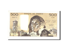 Billet, France, 500 Francs, 1977, 1977-11-03, TTB+, Fayette:71.17, KM:156d - 500 F 1968-1993 ''Pascal''