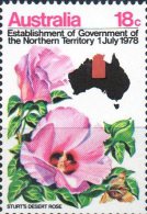 Australia 1978 18c Northern Territory Government MNH - Sturt's Desert Rose - Nuovi