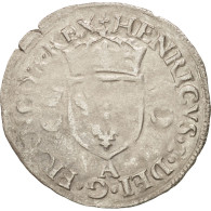 Monnaie, France, Douzain Aux Croissants, 1551, Paris, TB+, Billon, Duplessy:997 - 1547-1559 Henry II