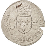 Monnaie, France, Douzain Aux Croissants, 1551, Paris, TTB, Billon, Duplessy:997 - 1547-1559 Heinrich II.