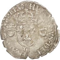 Monnaie, France, Douzain Aux Croissants, 1549, Poitiers, TB+, Billon - 1547-1559 Hendrik II